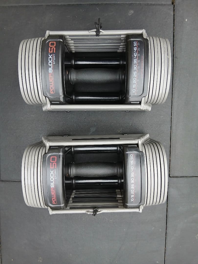 ② POWER BLOCK SP50パワーブロック ダンベル23kg × 1個