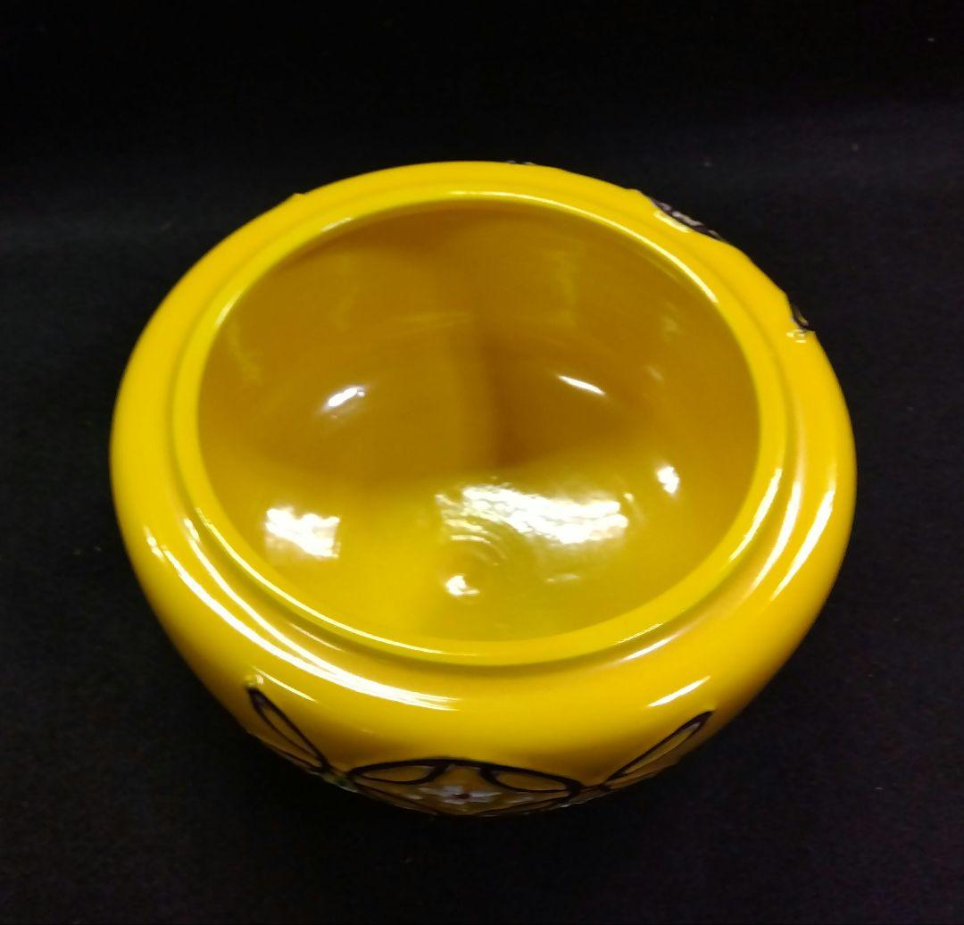 茶道具 皆具 黄交趾 四季七宝 高野昭阿弥 新品 京焼 水指 初釜