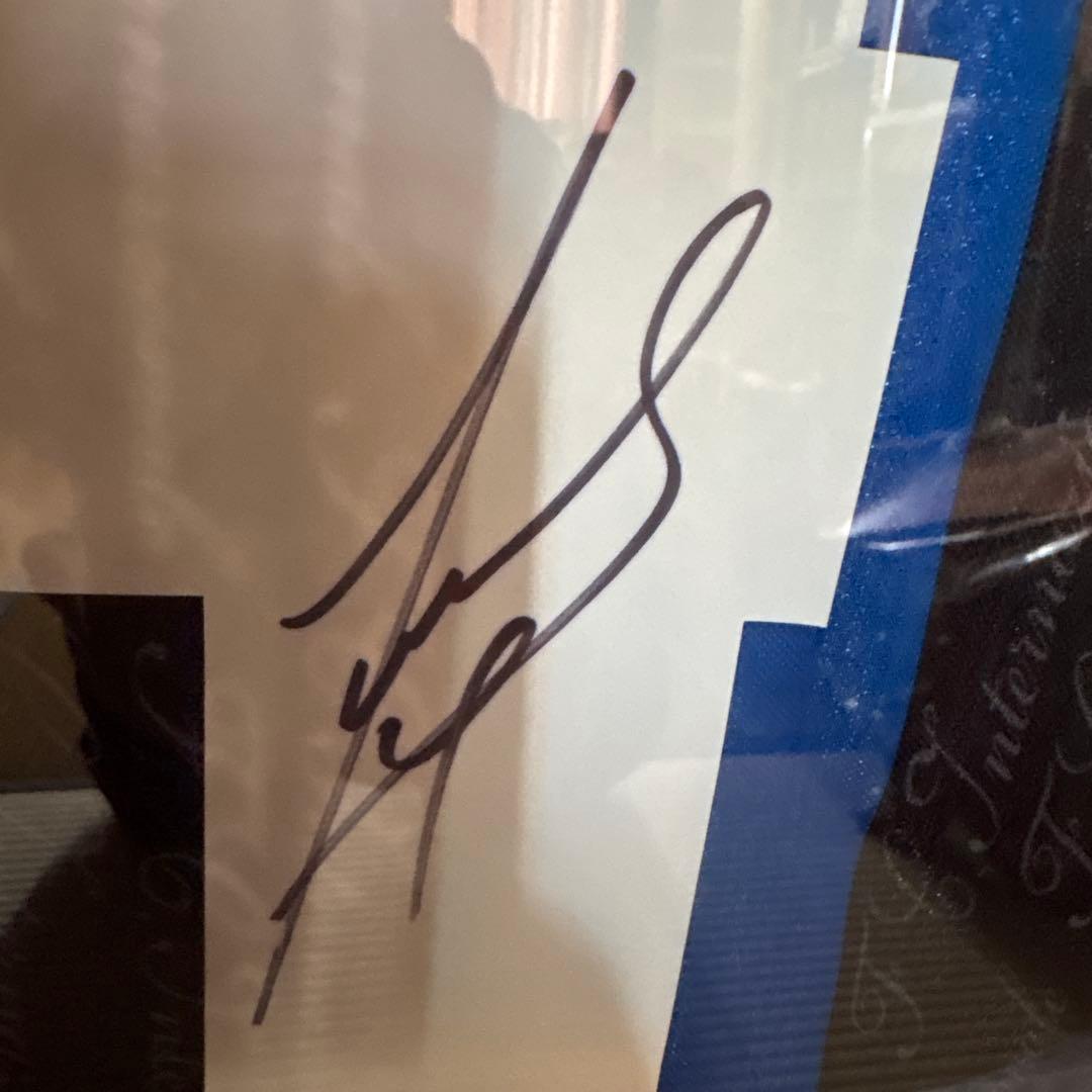 icons社　ハビエル・サネッティ　直筆サイン入りユニフォーム　インテルミラノ