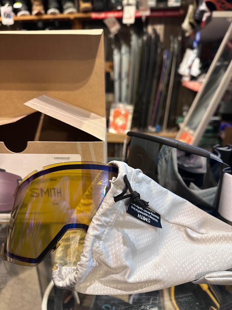 SMITH スミス　Squad XL ゴーグル 新品　スペアレンズ付き