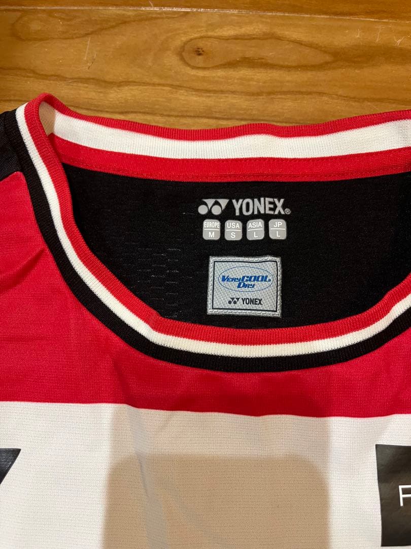 ヨネックス　バドミントン　ゲームウェア　Lサイズ　美品　バドミントン　実業団