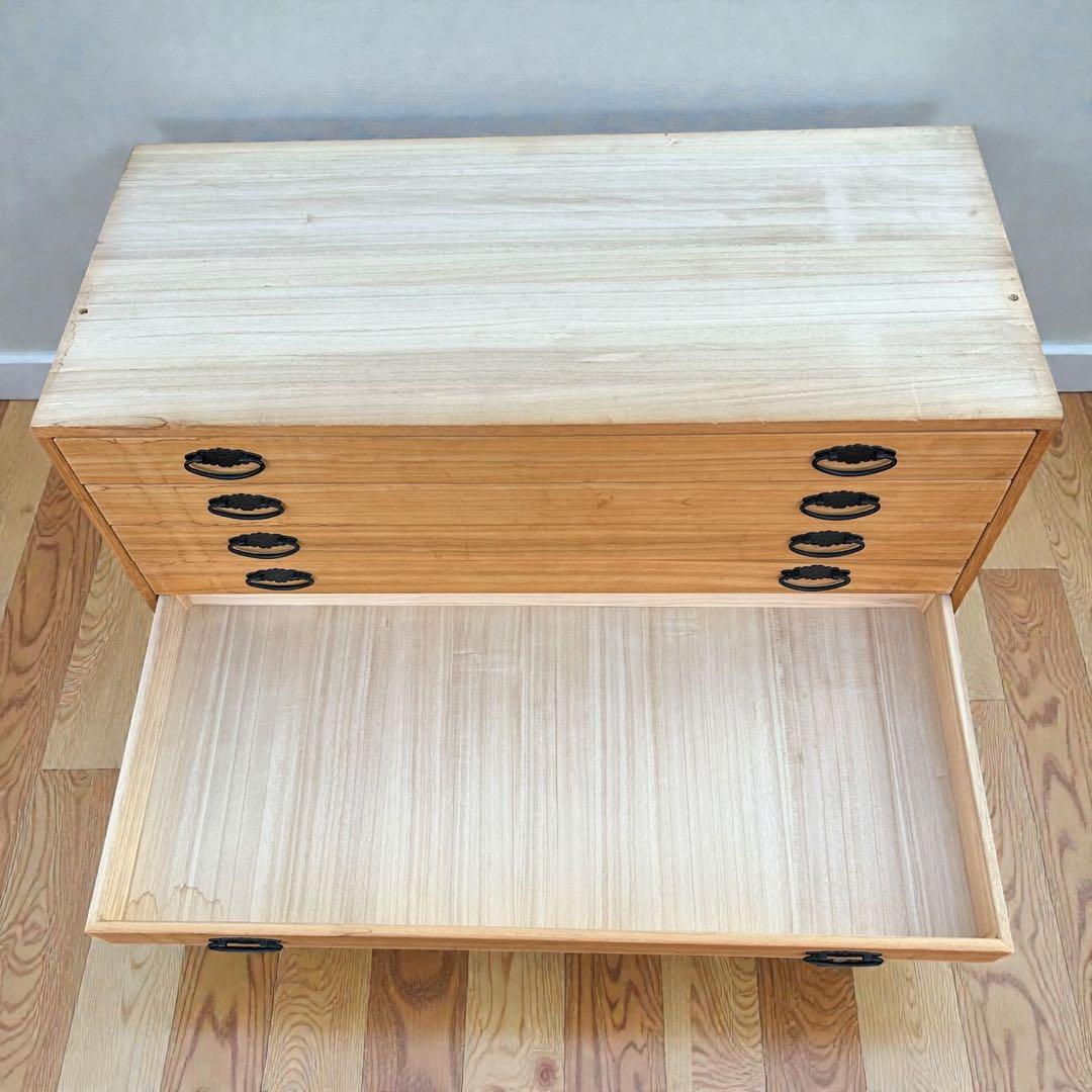 良品✨昭和レトロ✨桐箪笥 7段 和箪笥 天然木 着物収納 和モダン 整理タンス