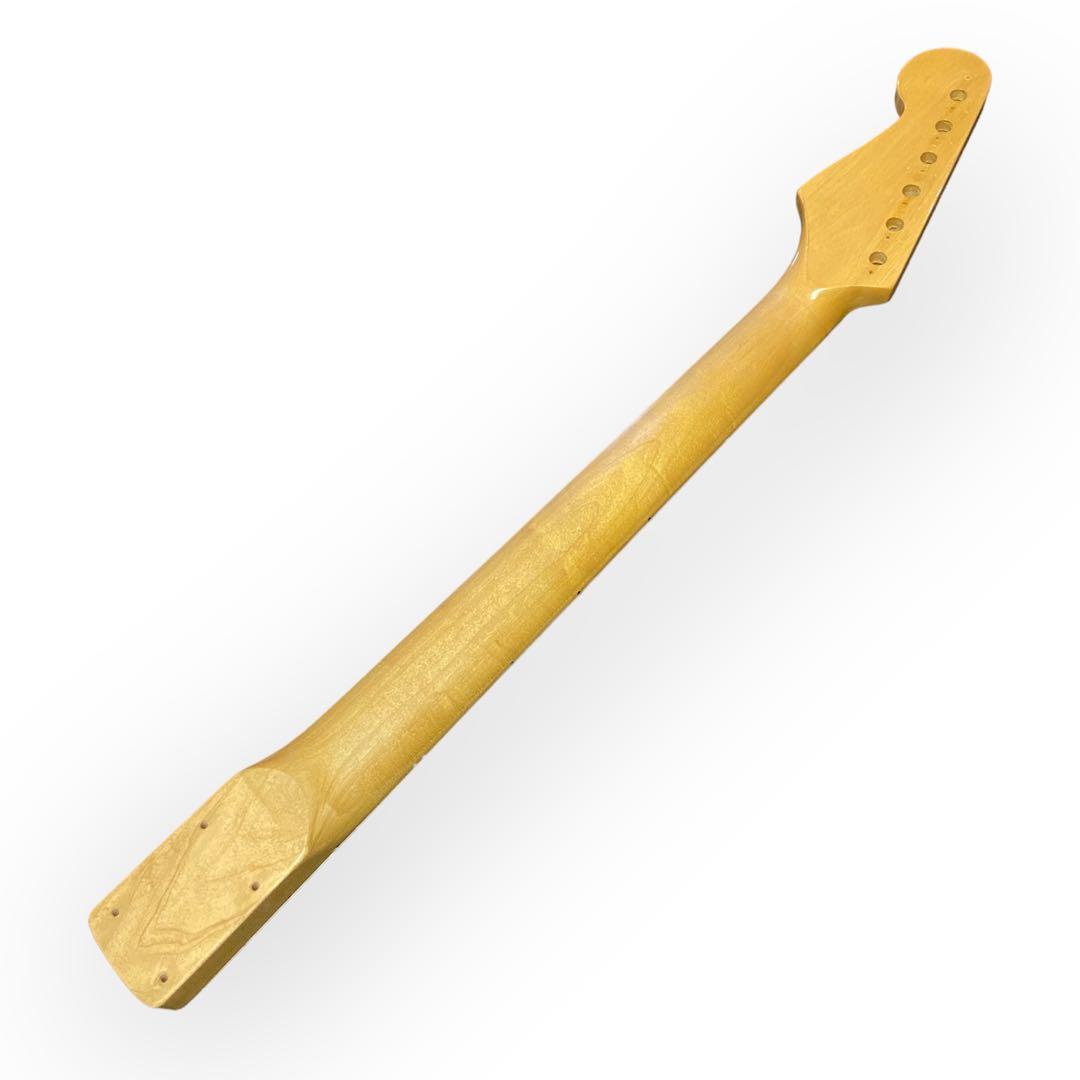 ストラトキャスター ネック 黒蝶貝インレイ fenderタイプ