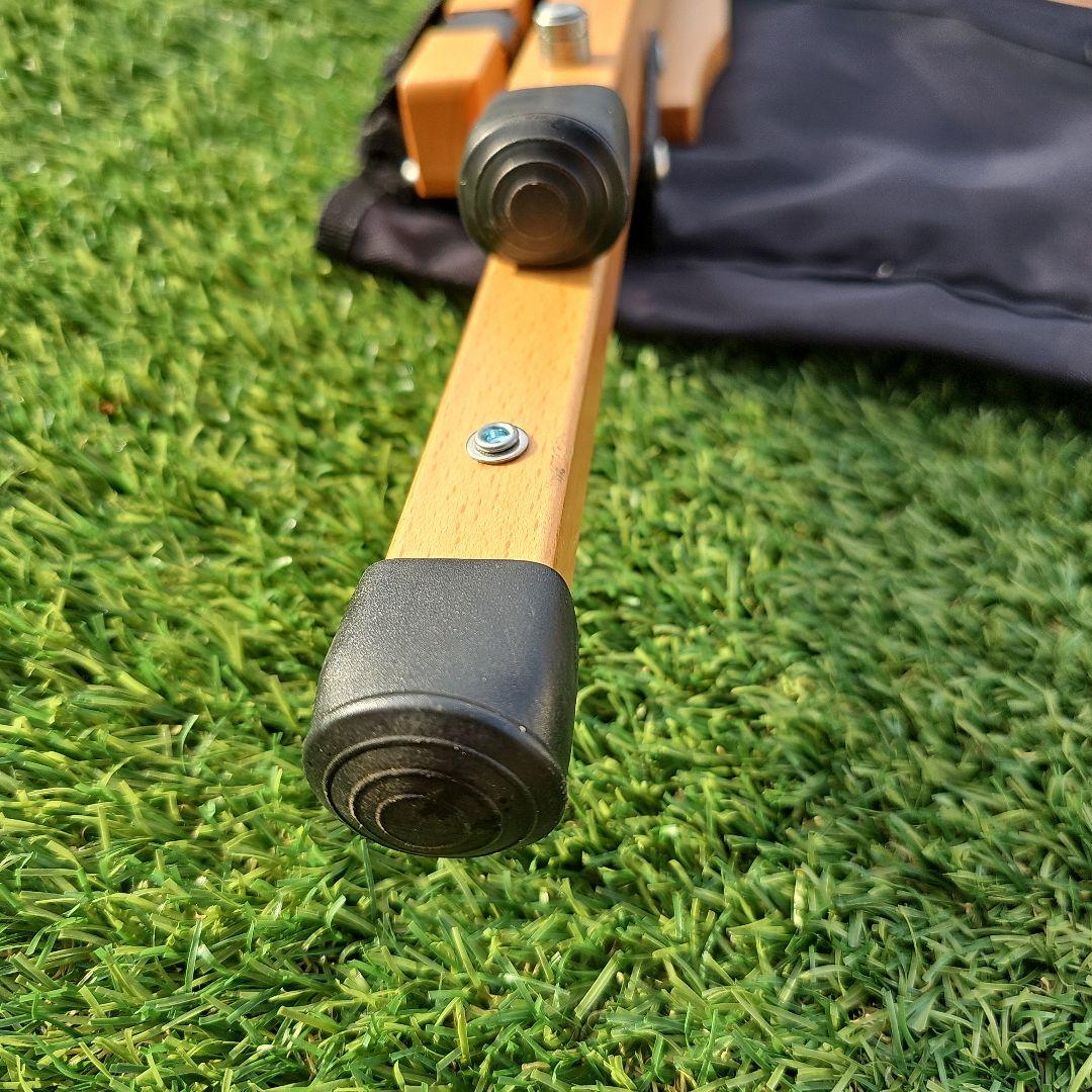 ハイランダー　ウッドフレームベンチ　二人掛け　ブラック　廃版品