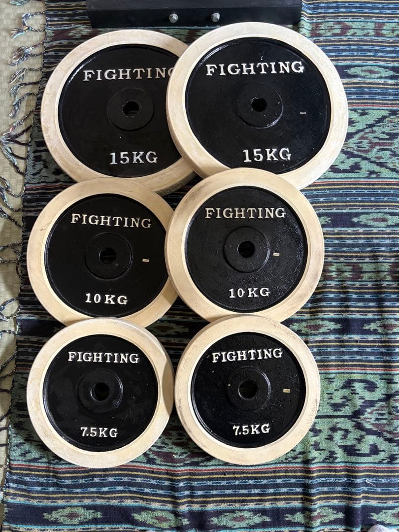 ベンチプレス　バーベル　ダンベルセット　ファイティングロード　筋トレ