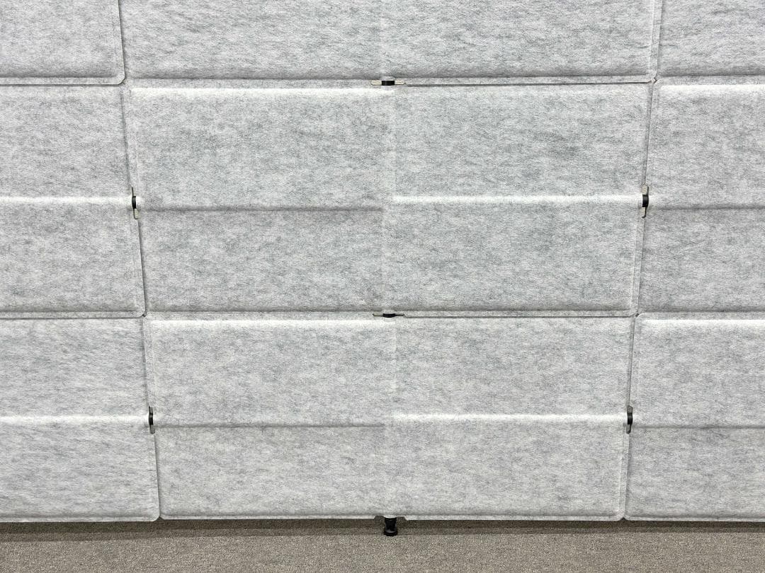 USMプライバシーパネル　パーティション　幅226cm　軽量　間仕切り　オフィス