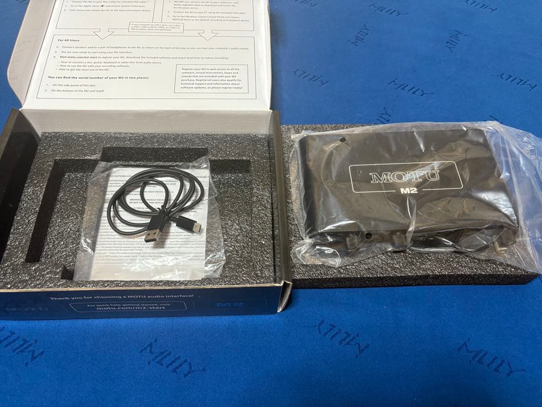 MOTU M2 オーディオインターフェース
