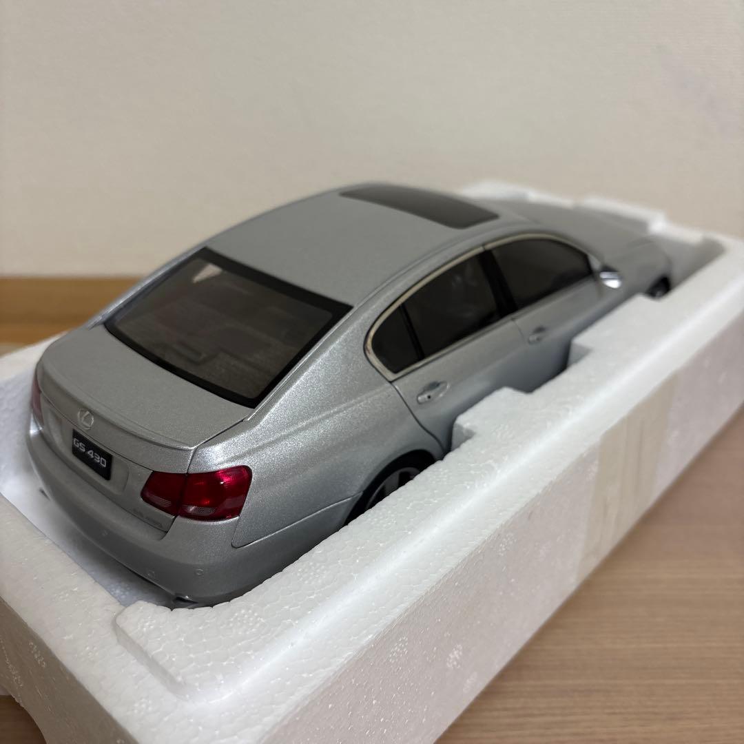 オートアート　レクサス GS 430 シルバー 1/18 ミニカー