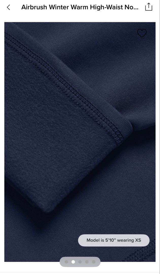 Airbrush Winter Warm ハイウエストレギンス