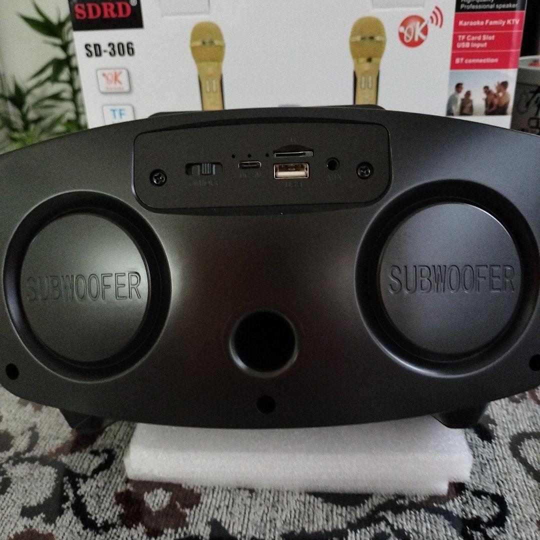 SDRD カラオケマイクワイヤレス２本