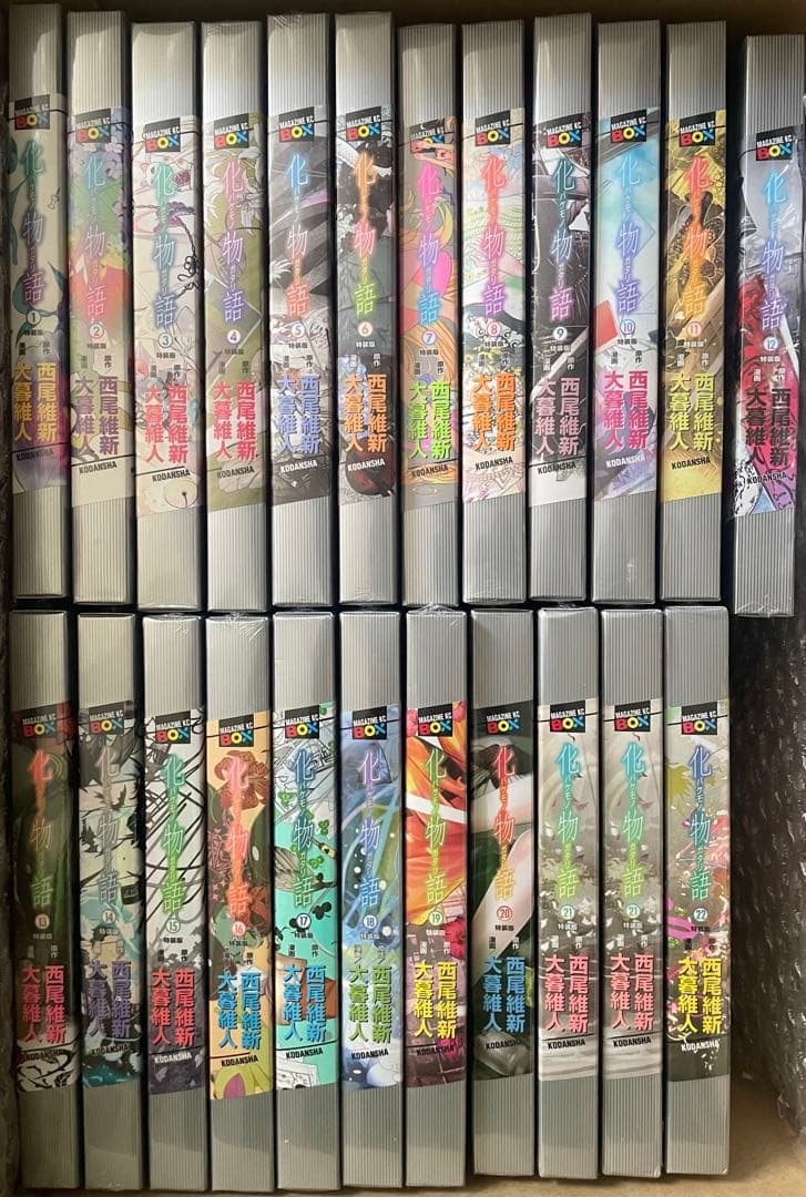 化物語　特装版　シュリンク付き未開封品　全巻セット