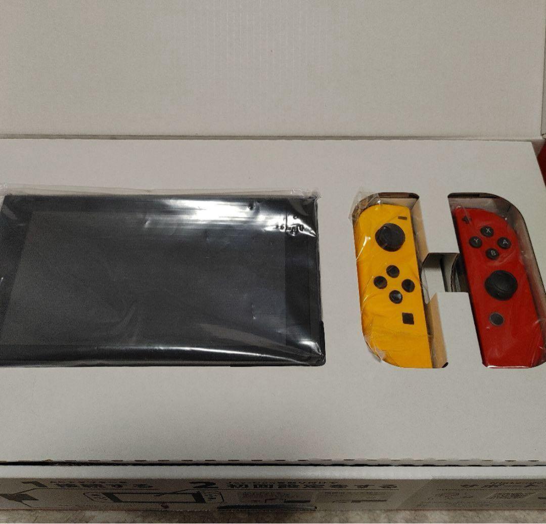 【ほぼ未使用】セールNintendo Switch 赤/黄色 Joy-Con