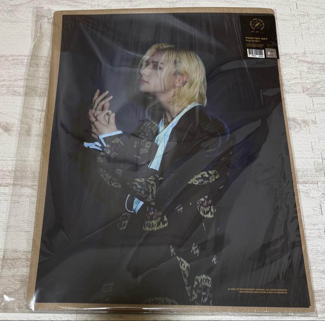 スキズ ヒョンジンUNLOCK ポスターセット Stray kids アンロック