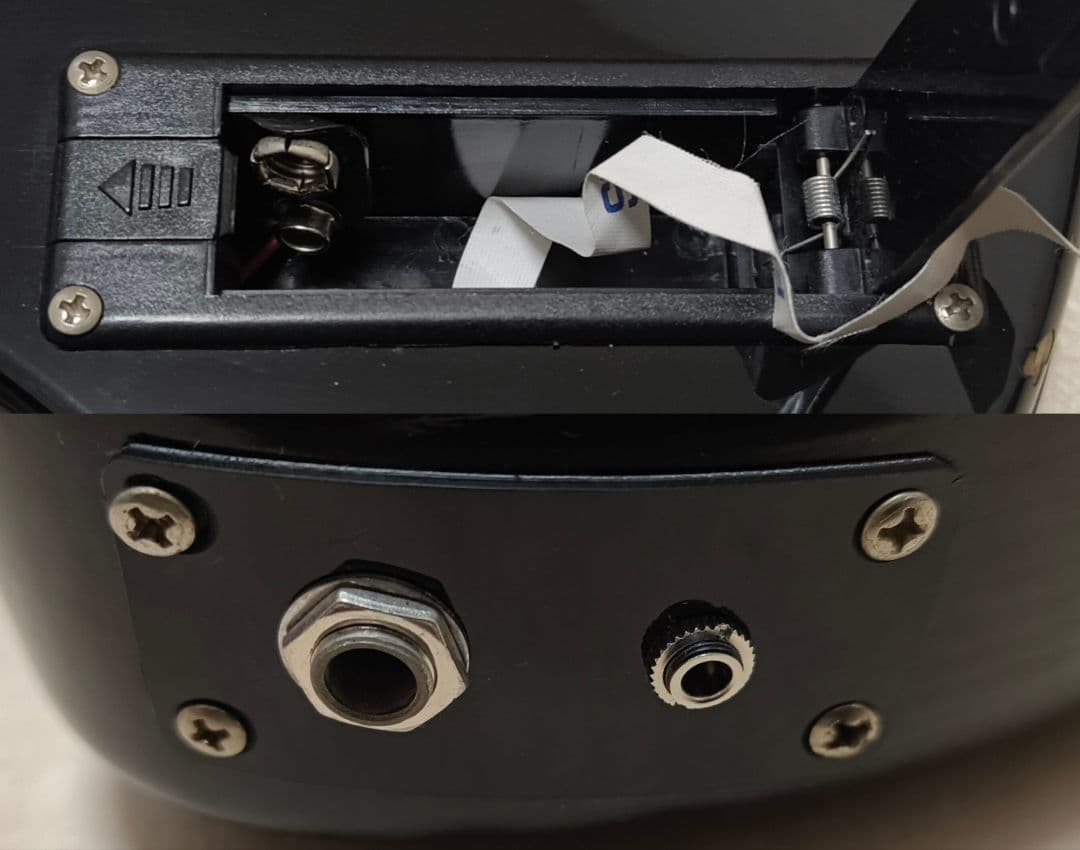 【美品】ZO-3 ブラック アンプ内蔵ミニギター 専用ケース付 ぞーさん