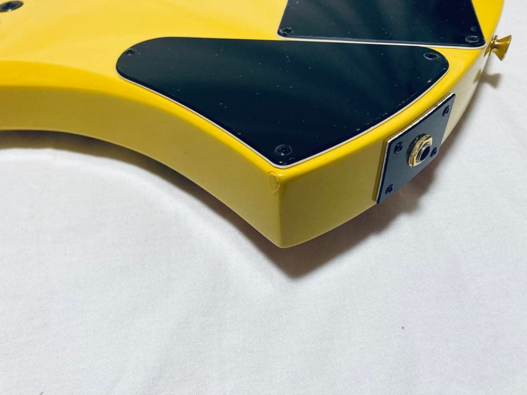 BURNY YH-JR hideモデル アンプ内蔵 モッキンバード ギター