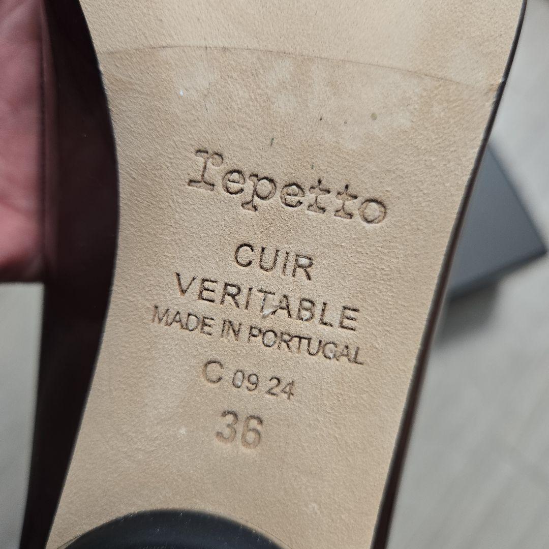値下げ未使用　Repetto ポインテッドトゥシューズ 36　バレエシューズ