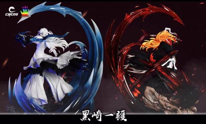 BLEACH  黒衣少年図 黒崎一護1/6ガレージキット ガレキ スタチュー①⑥