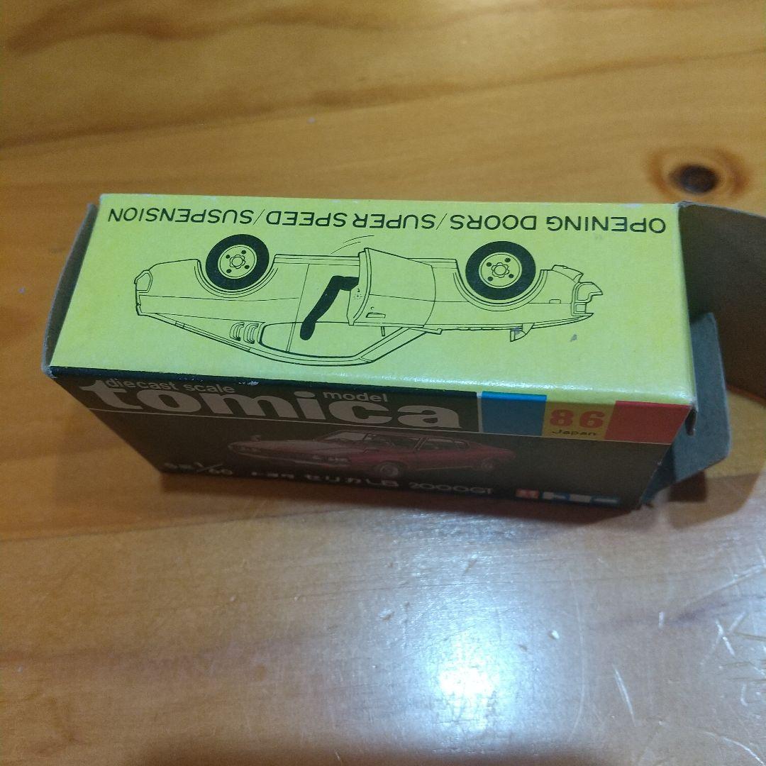 黒箱トミカ86 トヨタ セリカ LB 2000GT パープル