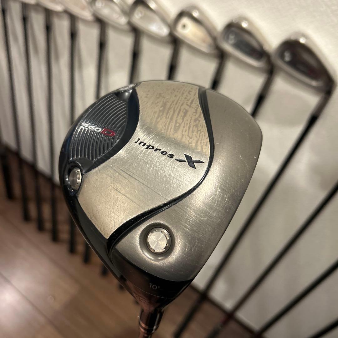 インプレス　メンズ R 15本　右利き　YAMAHA ゴルフセット