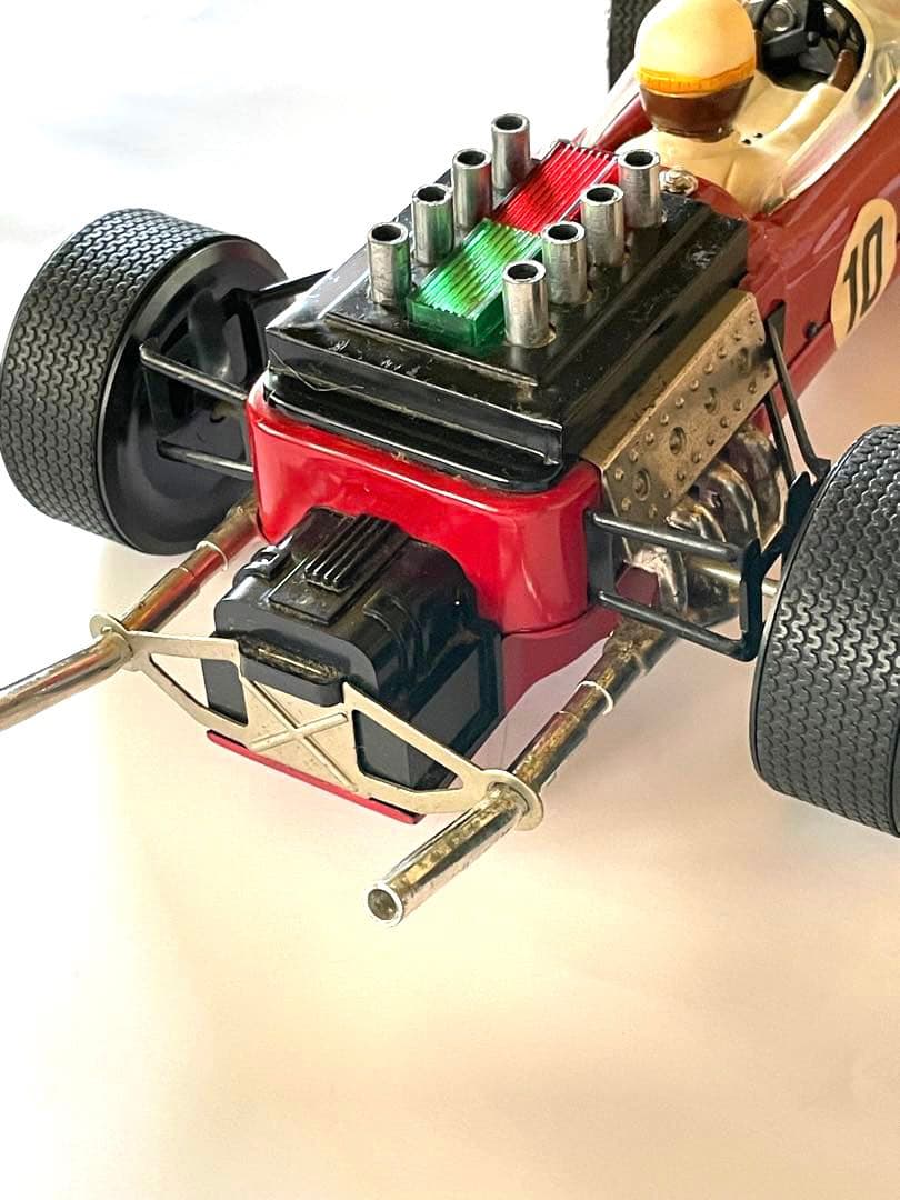 超レトロ　バンダイ　ブリキ　レーシングカー　STP