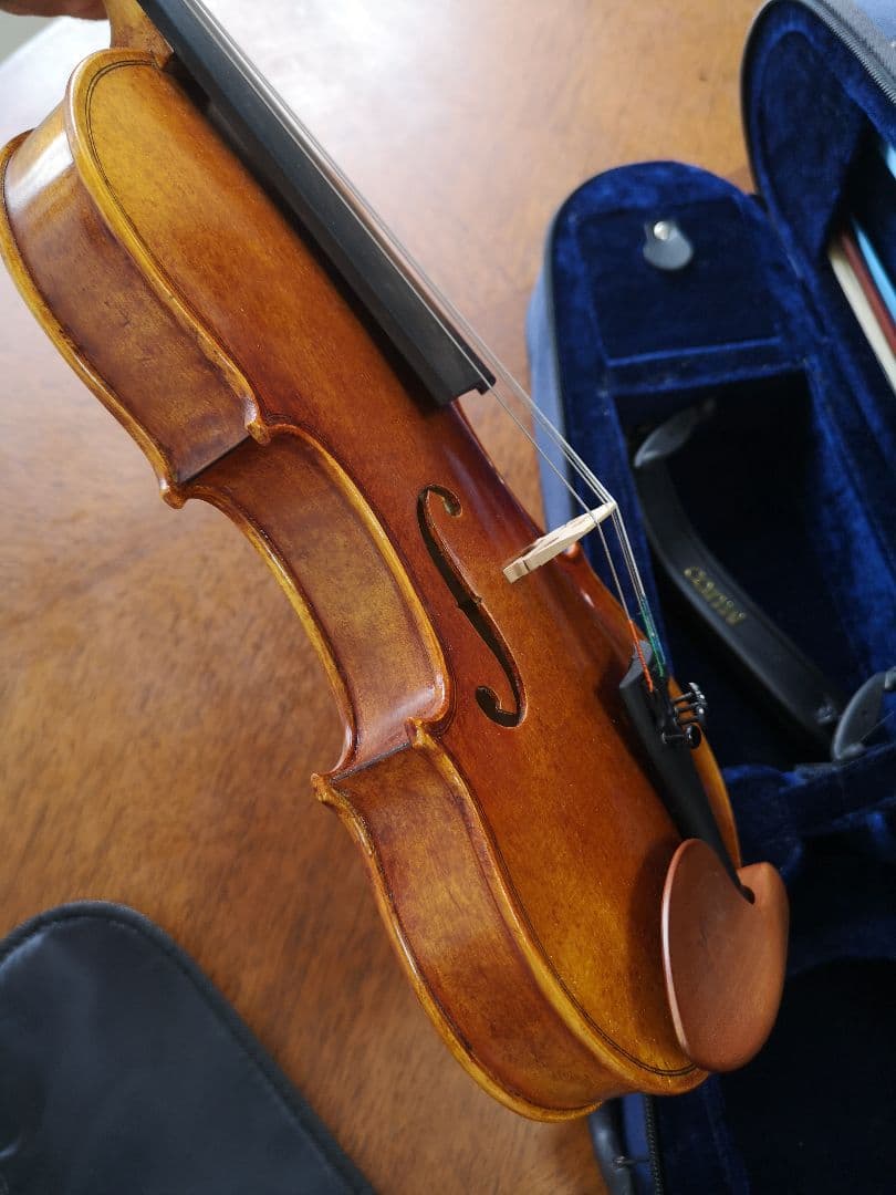 3/4 バイオリン　フルセット　ドイツ製弓