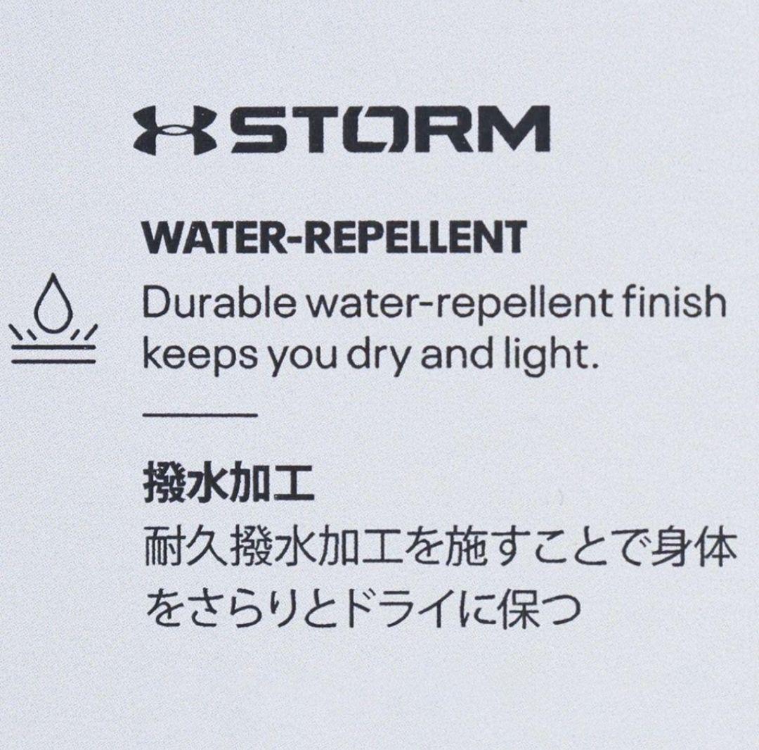 極美品 UNDER ARMOR アンダーアーマー ベンチコート ブラック L