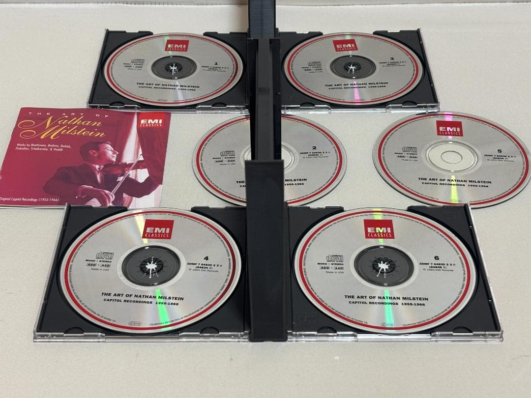 難有 6CD◇US盤　ナタン・ミルシテインの芸術　ヴァイオリン作品集