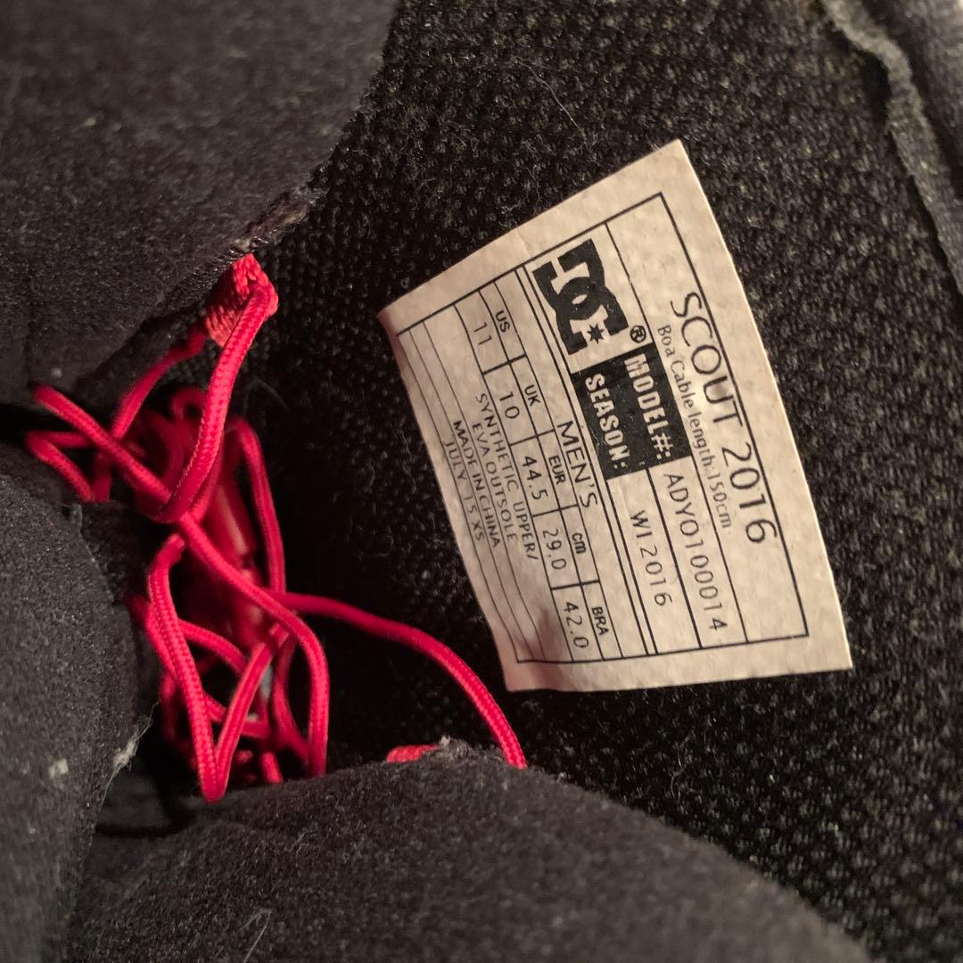 【凸くん】DC スノーボードブーツ 29.0cm