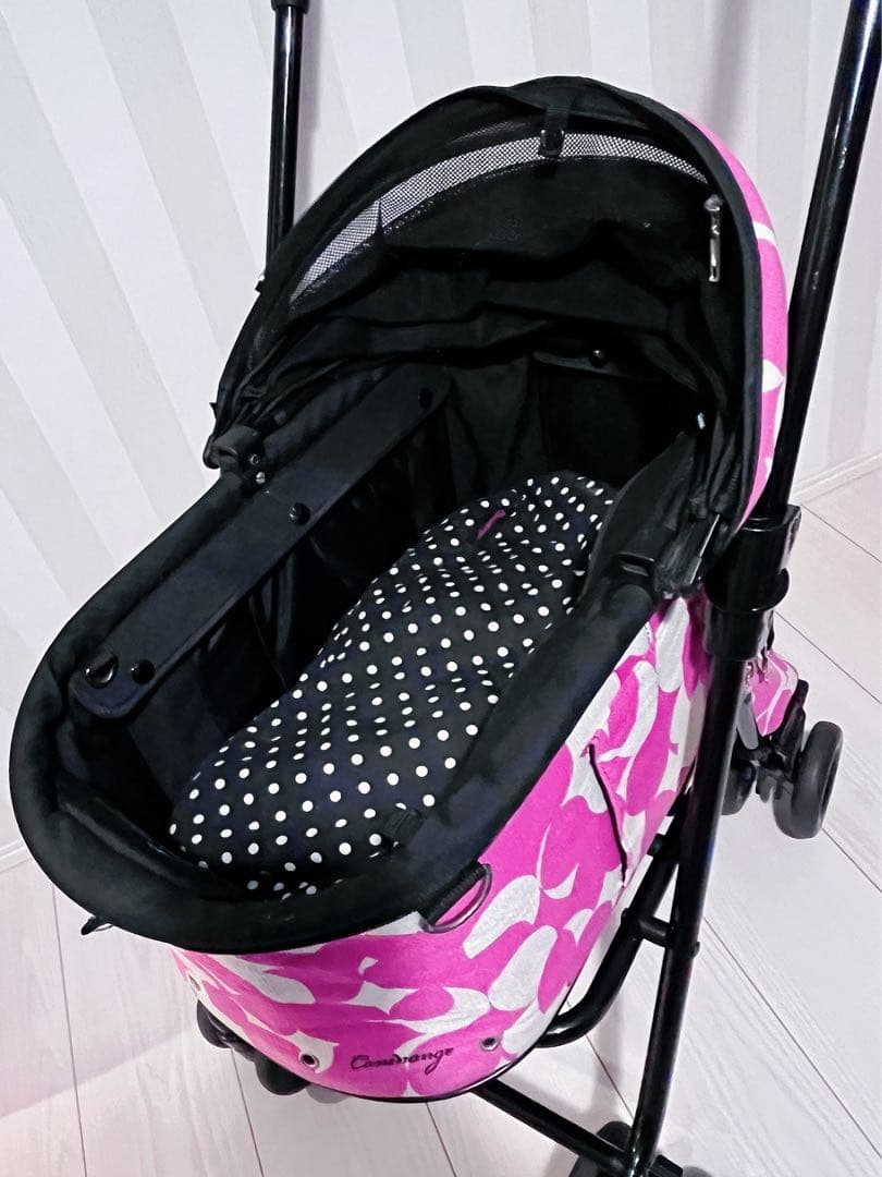 シャンアンジェ　天使のカート　ペットカート ピンク