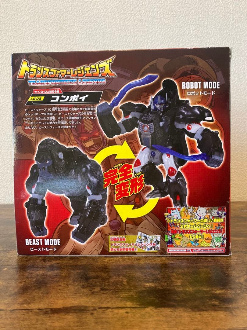 トランスフォーマー LG02 コンボイ 箱付き 当時品 ビーストウォーズ