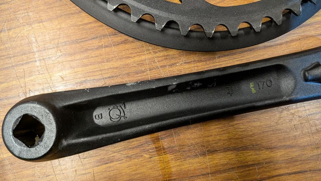 Brompton 純正 クランクセット ボトムブラケット付き