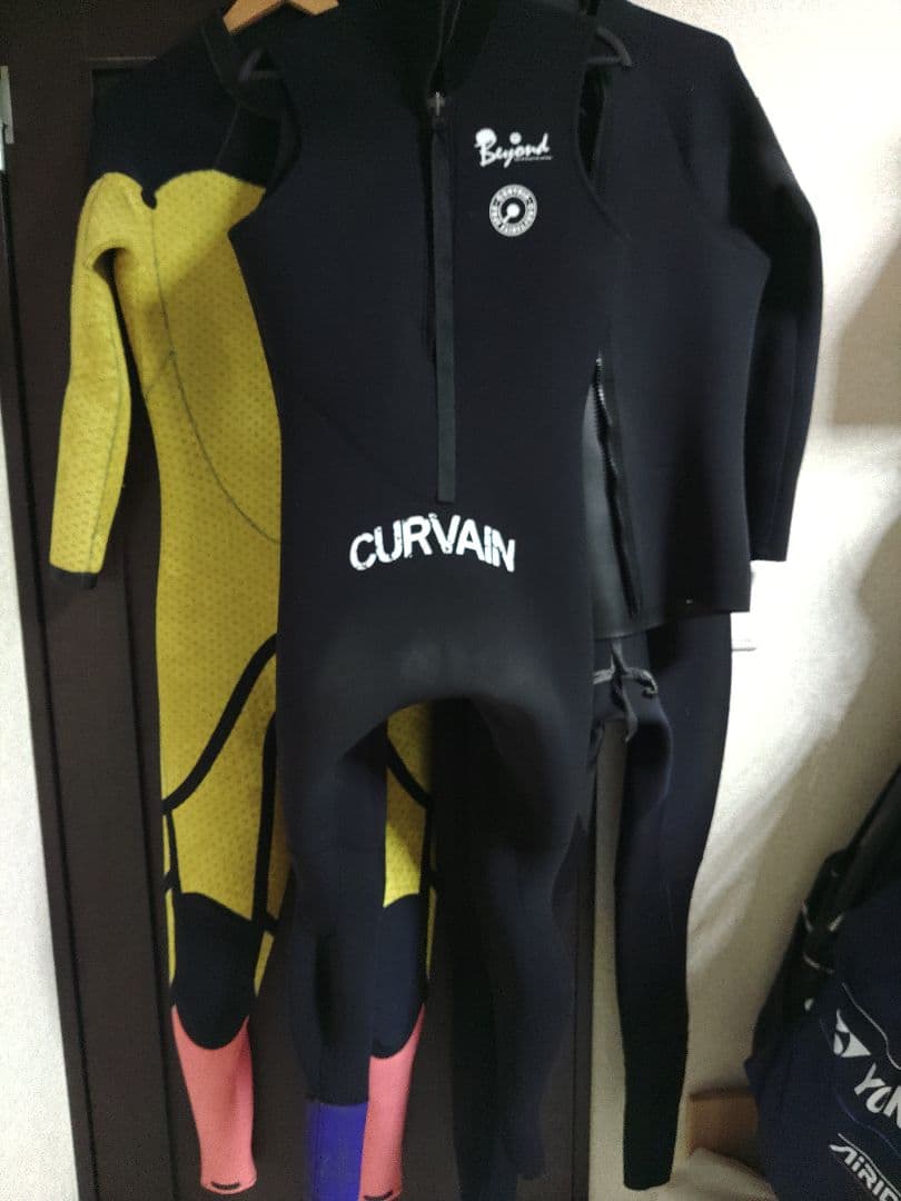サーフィン　Beyondロングジョンウェットスーツ　サイズL～XL位　all３㎜