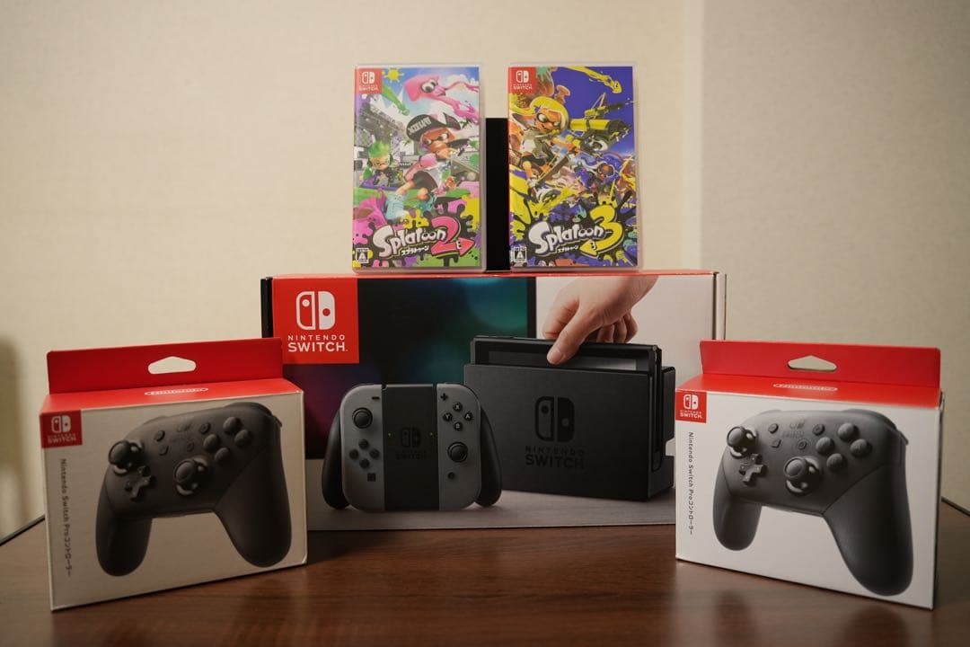 Nintendo Switch 本体 セット スプラトゥーンシリーズ付き