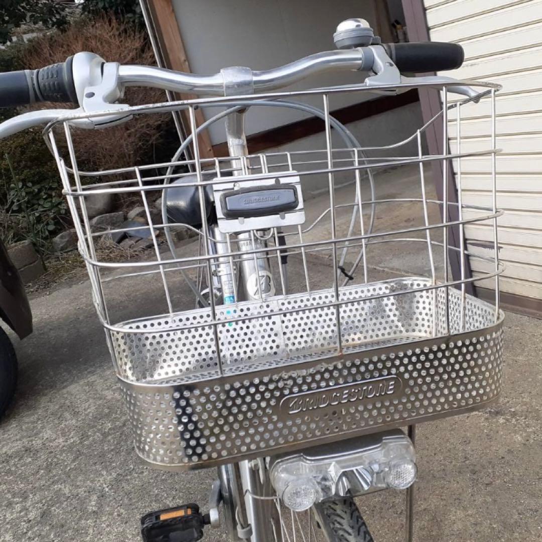 【引取り限定】ブリヂストン　アルベルト　自転車　27　スペアキー2つ　説明書
