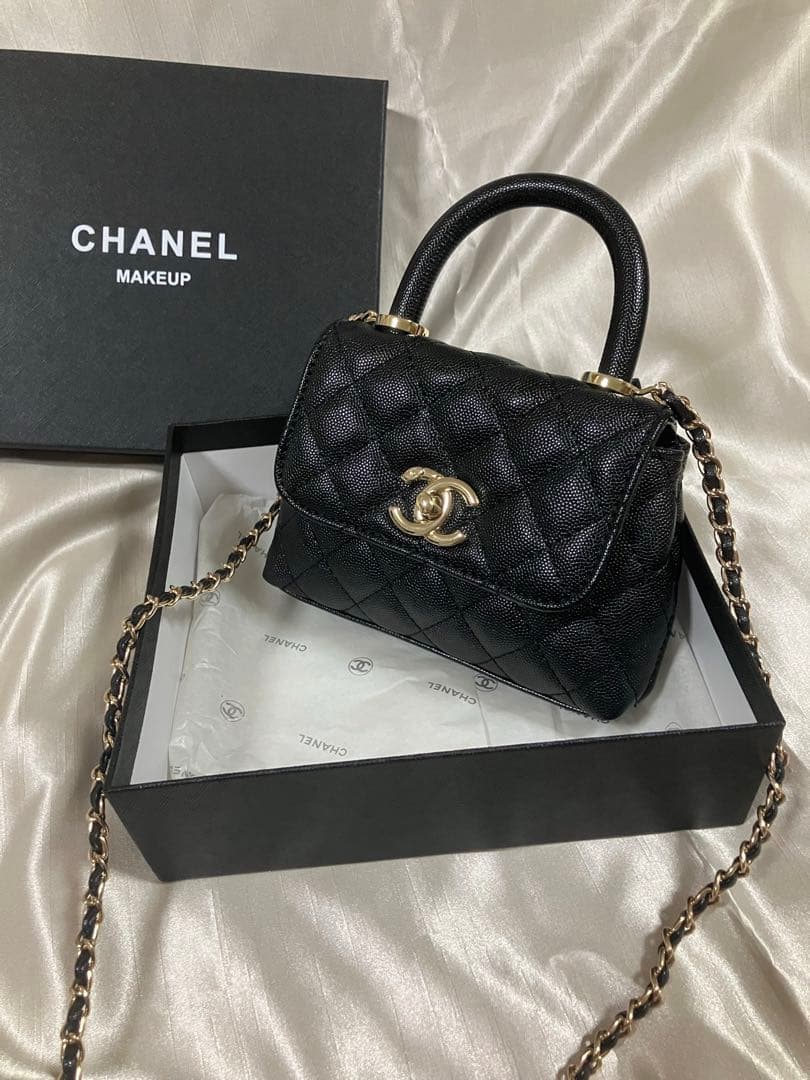 トップハンドル　シャネル　ノベルティ　ショルダーバッグ　VIP ミニバッグ　2