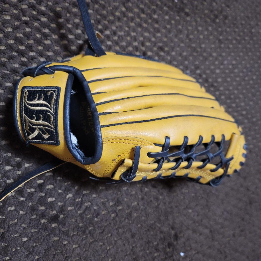 軟式グローブセット 赤・黄・茶色