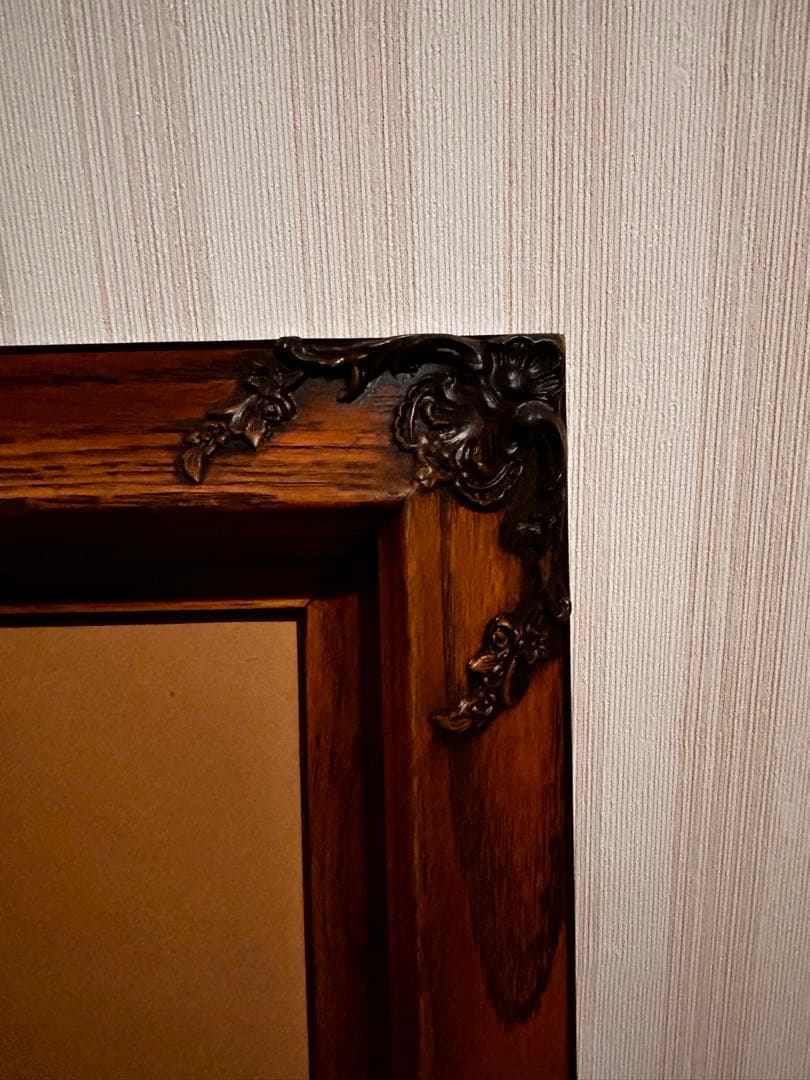 タイムセール‼️ 木製　額縁　アンティーク　フレーム　　ハクバ写真産業株式会社