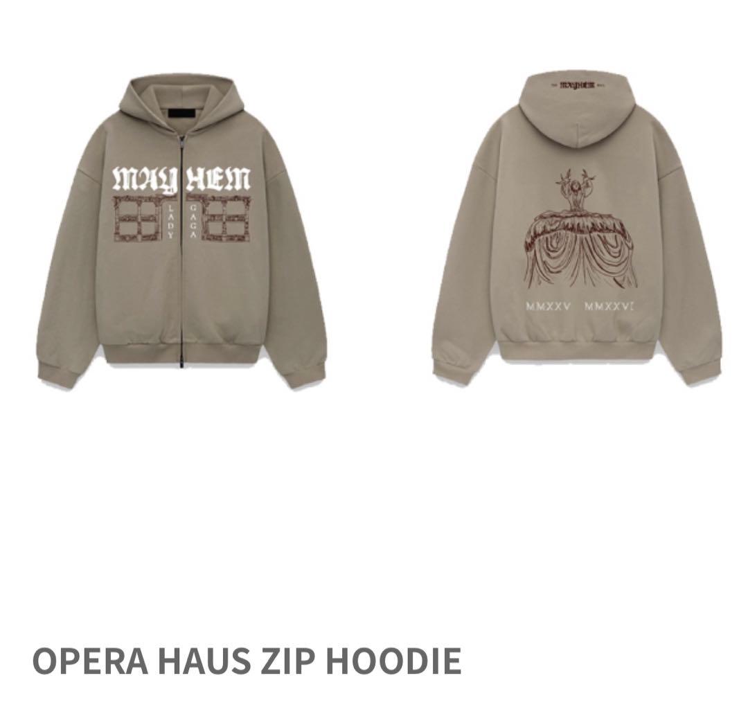 Lady Gaga Opera Haus Zip Hoodie Mサイズ