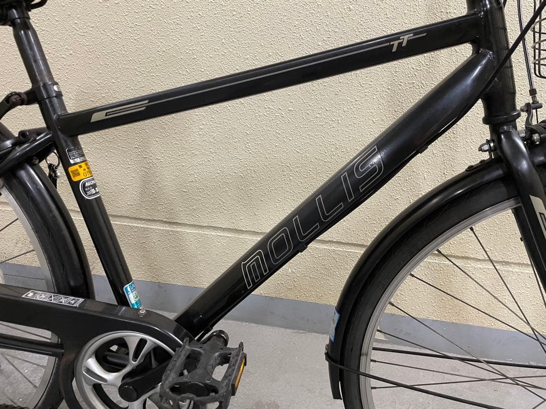 チアキ 【東京都で直接引取限定】　自転車 モーリス　ブラック　27インチ