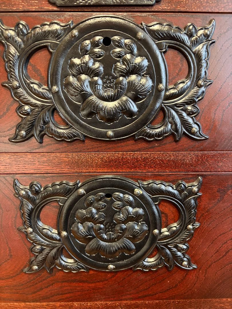 岩谷堂箪笥 桜木作 伝統工芸 和箪笥 鍵付き 送料込み