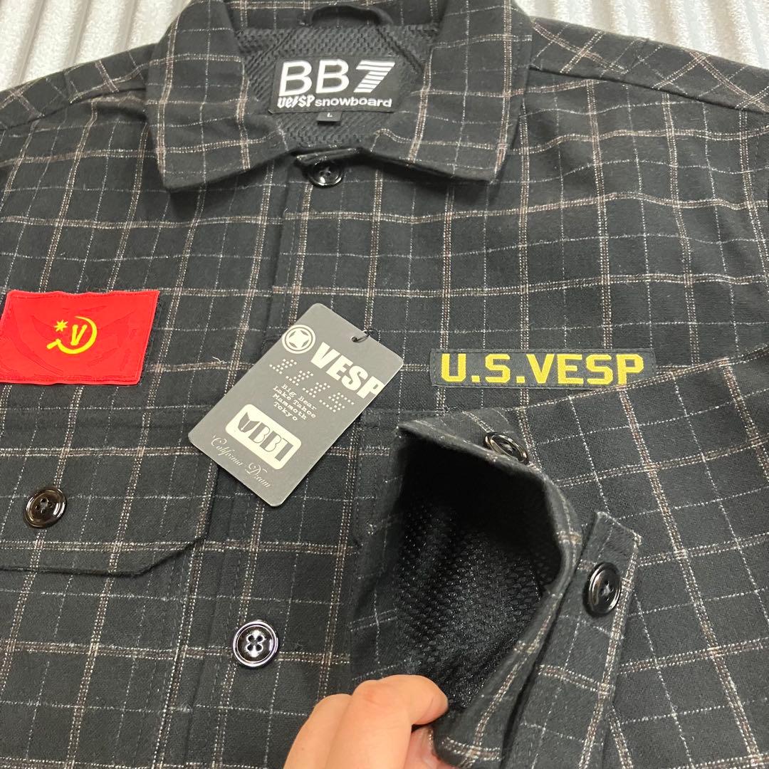 未使用　VESP ヴェスプ　BB7ジャケット　アウター　メンズ　スノボ　L