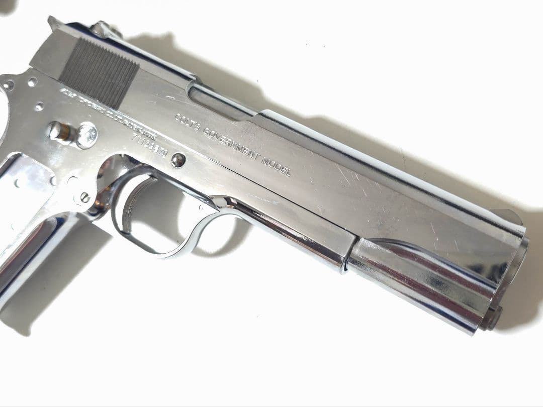 東京マルイ S70 カスタム ニッケルフィニッシュ M1911A1 ガバメント
