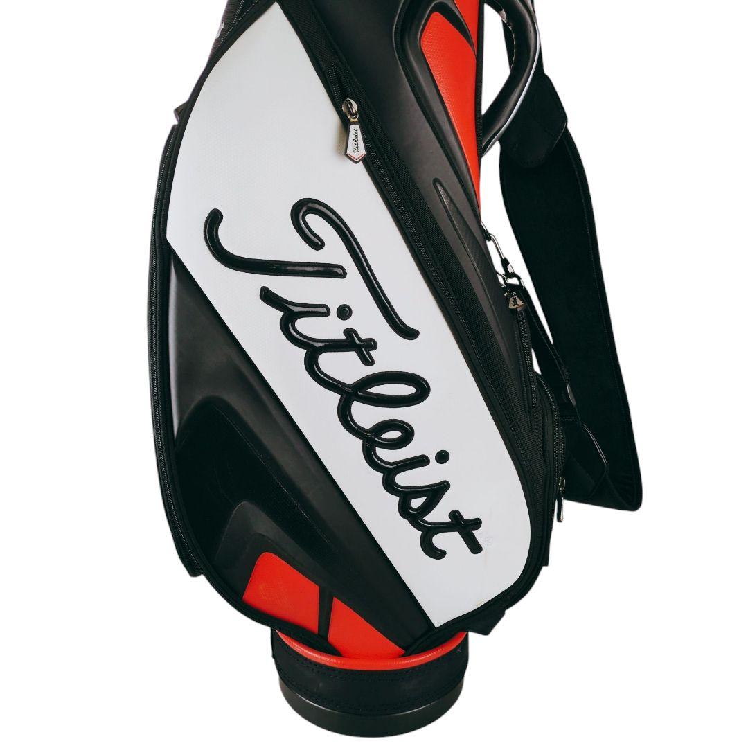Titleist スタンド式キャディバッグ ホワイト/ブラック