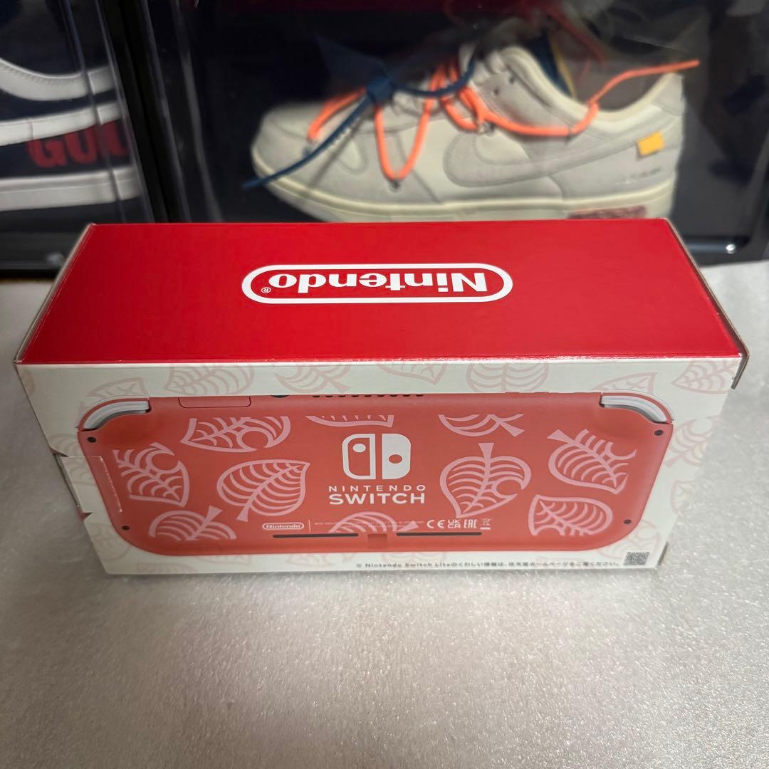 Switch Lite 本体 あつまれ どうぶつの森セット しずえアロハ柄 完品
