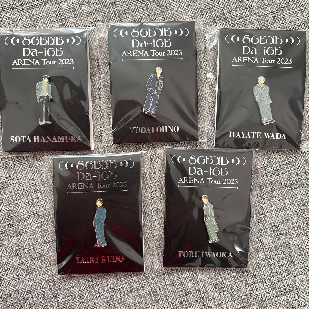 【未開封】Da-iCE ピンバッジ 等 グッズ まとめ売り