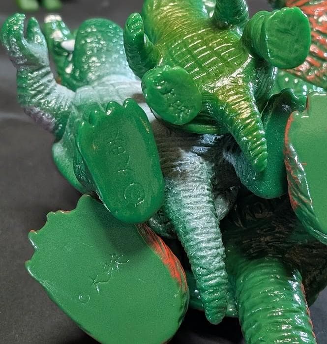 昭和ガメラ＆ギロン＆宇宙ギャオス（日東復刻・マルサン）ソフビフィギュア９体セット