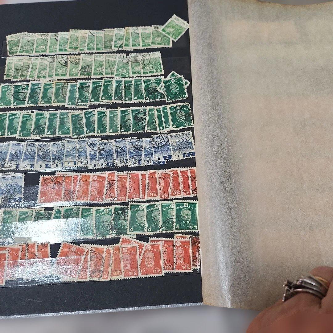 #1 昭和使用済み切手　1冊