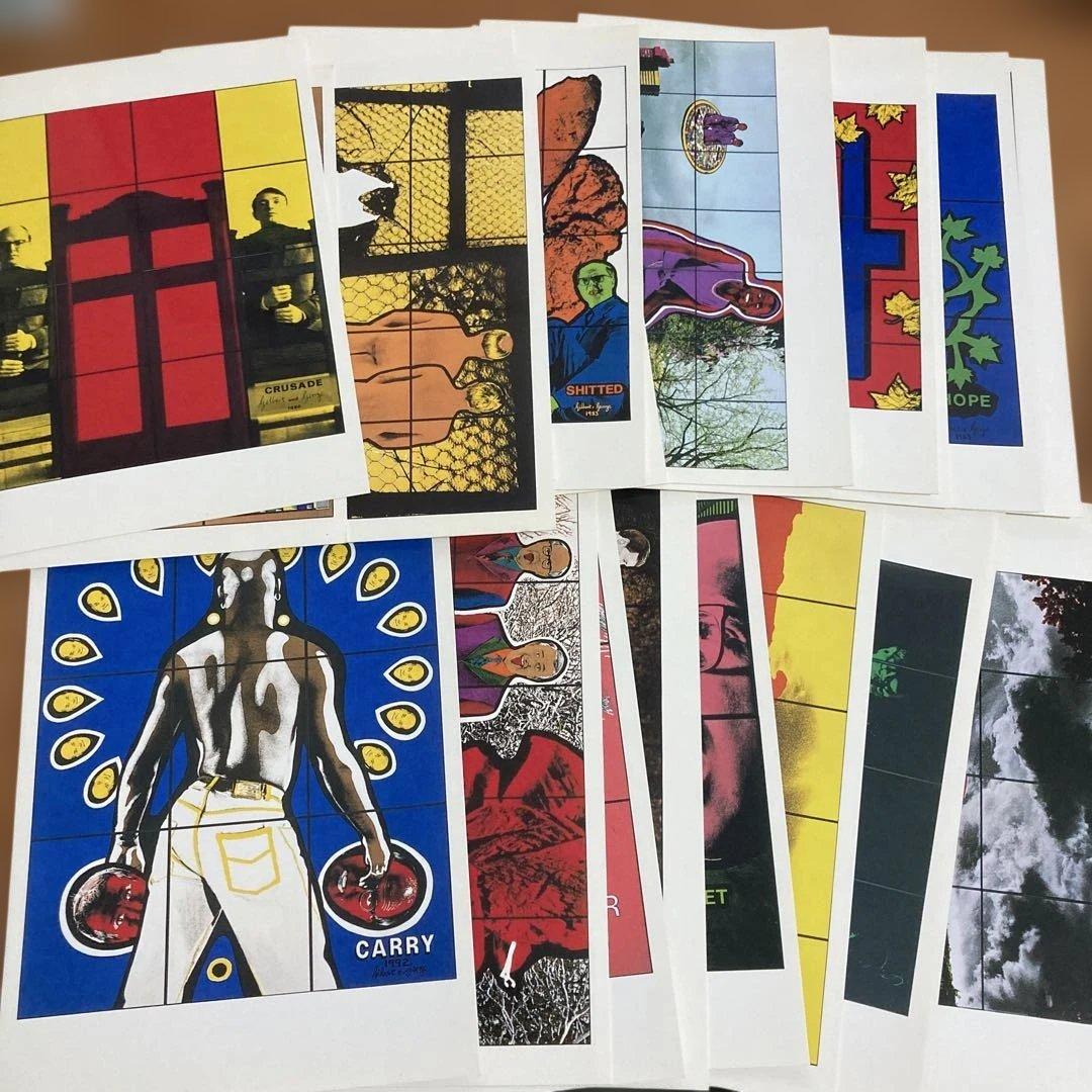 Gilbert & e サイン入りアート作品