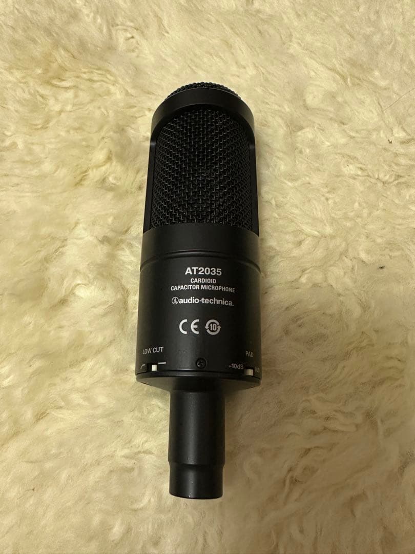 audio-technica AT2035 コンデンサーマイク 付属付き