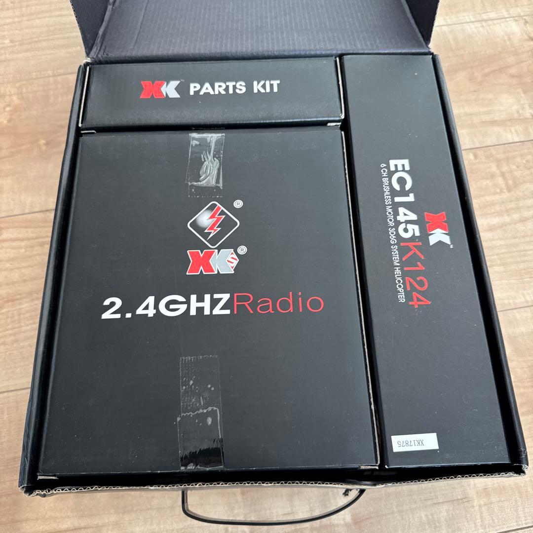 ぼちぼち！HiTEC XK EC145 K124 ラジコンヘリ　少々難アリ